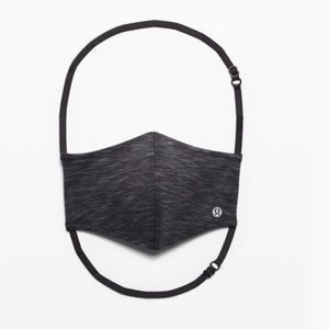 Lululemon Double Strap Face Mask Heathered Gray